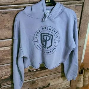 Born Primitive cropped hoodie